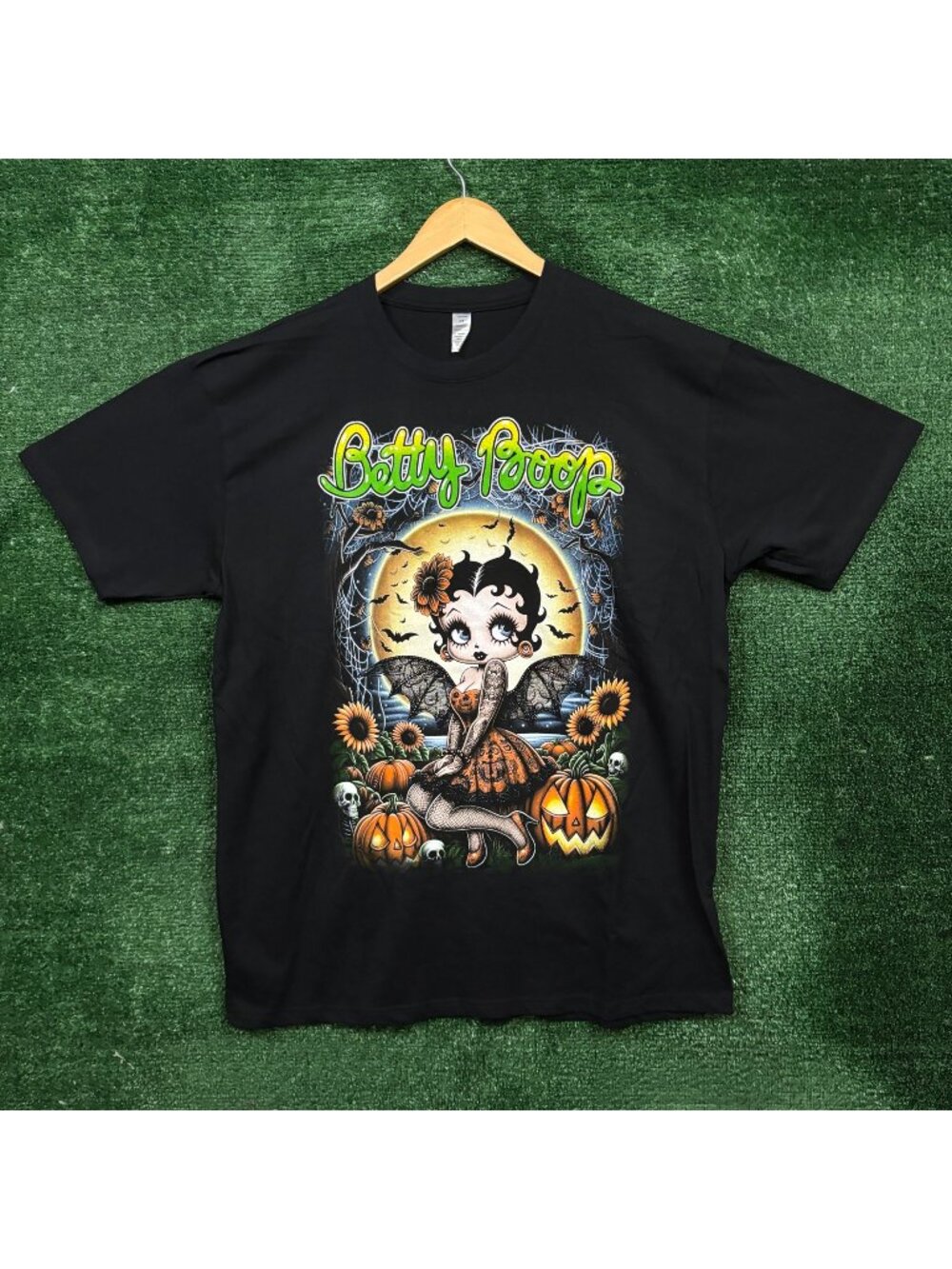 Betty Boop The Pumpkin Queen by Fleischer Studios T-Shirt Size Extra Large